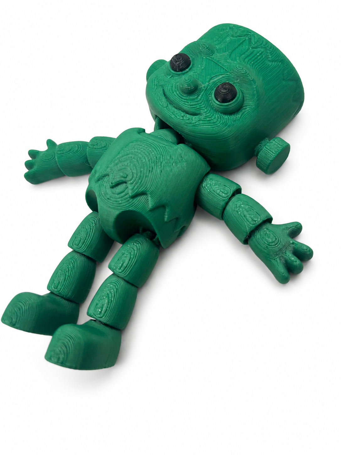 Articulated Frankenstein Monster Fidget Toy | 3D Printed Poseable Halloween Collectible