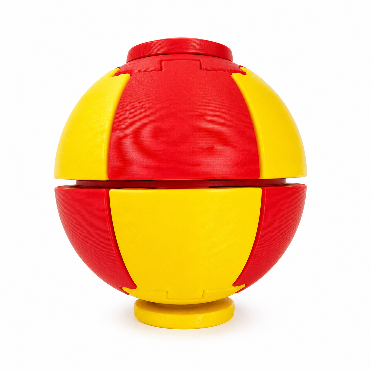 Yellow & Red Spinning Fidget Spinner