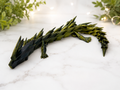 Articulated Prism Fang Dragon – Flexible 3D Printed Crystal Fantasy Dragon