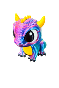 Chibi Baby Dragon – Colorful 3D Printed Dragon | Cute Desk Companion | Unique Gift Idea
